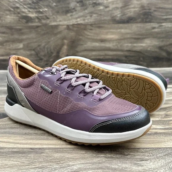 NIB Cobb Hill Rockport Skylar Waterproof Mesh Lace Up Comfort Sneaker 9M Purple - Picture 4 of 12